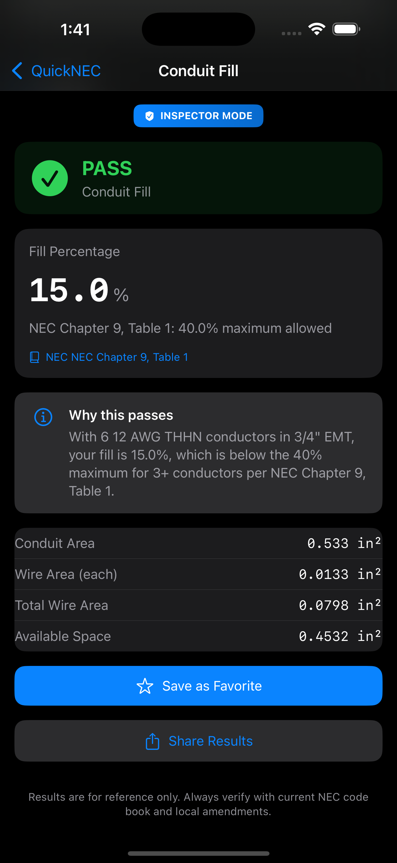 Inspector Mode with Enhanced Formatting